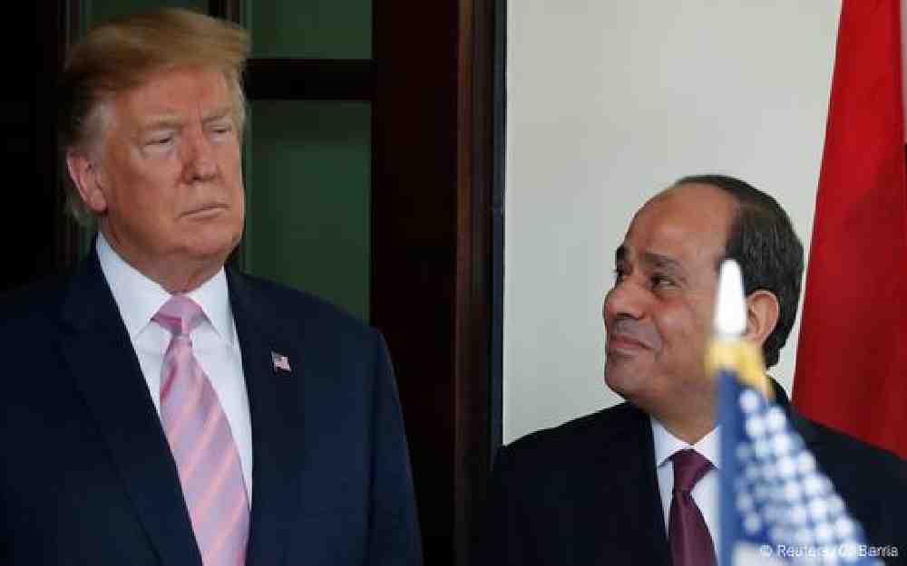 ترامب يستدعي السيسي
