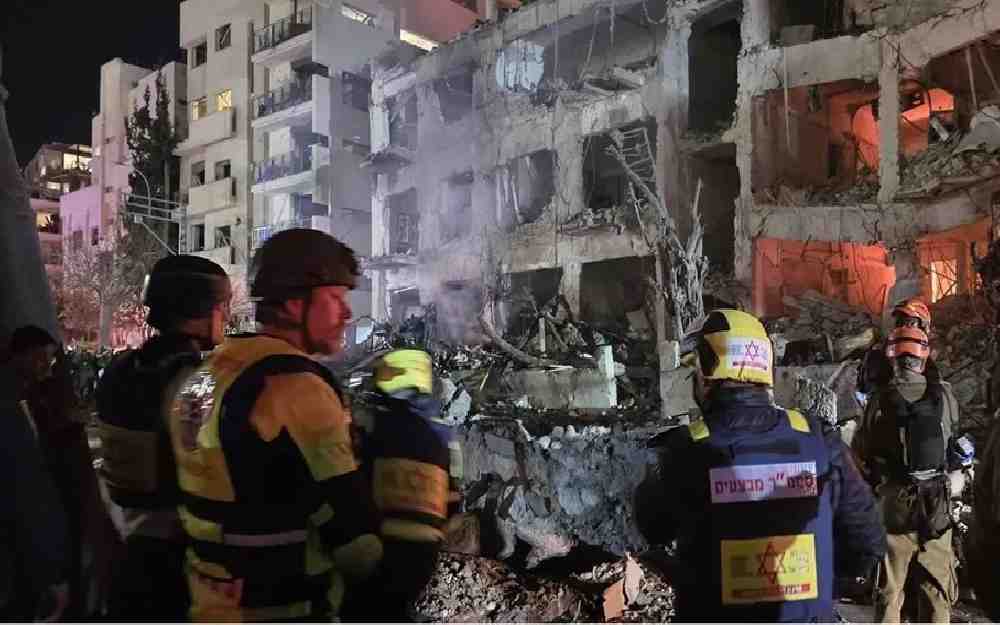 رشقات صاروخية إيرانية