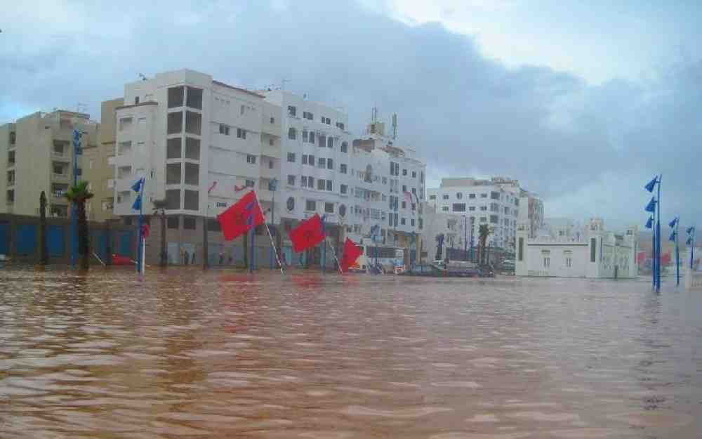 فيضانات مدينة تطوان المغربية