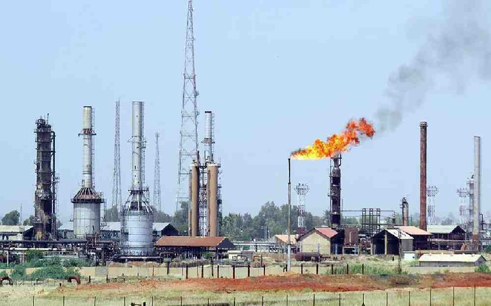 حقول النفط الإيرانية