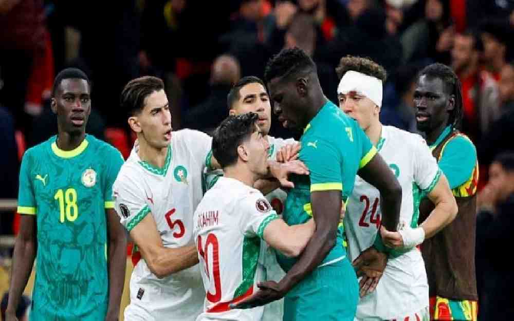 هزيمة المنتخب الوطني السنغالي بالانسحاب