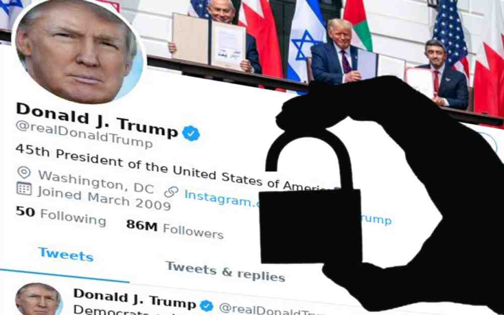 تويتر يعلق حساب ترامب