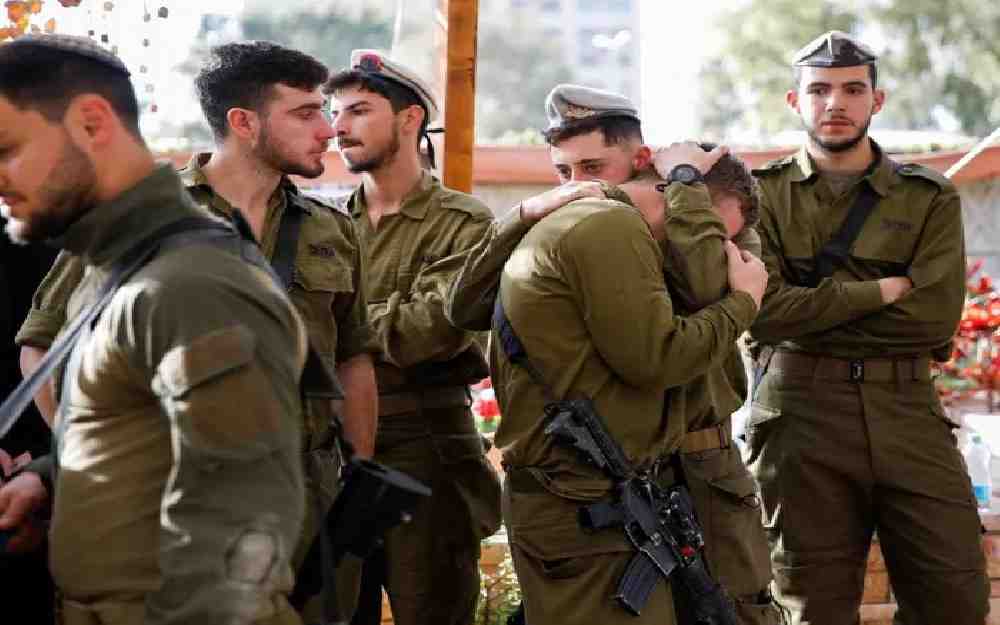 جنود الاحتياط في الجيش الإحتلال
