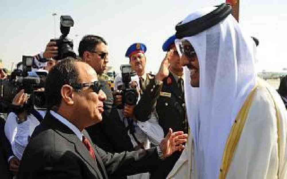 قطر تقرر استثمار في مصر