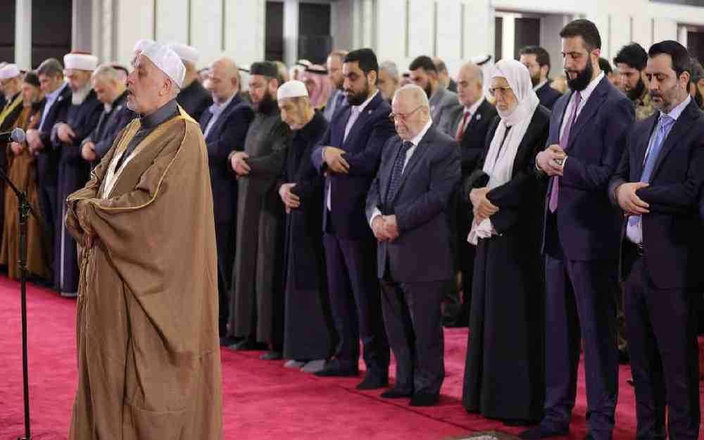 صلاة عيد الفطر في دمشق