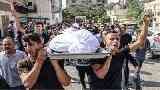 استشهاد فلسطينيين في حي الزيتون.