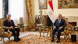 بلينكن مع عبد الفتاح السيسي
