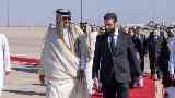 أمير قطر في دمشق